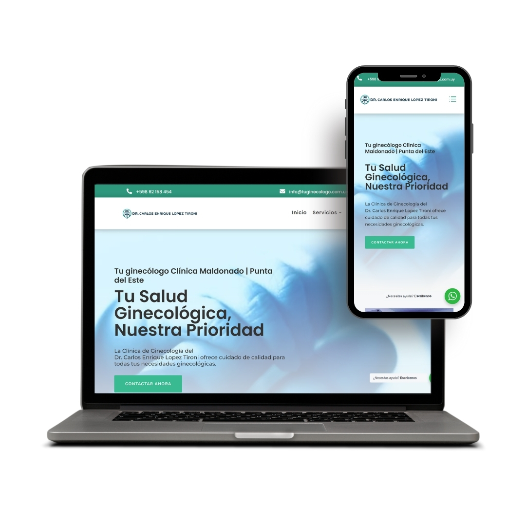 Sitio web de Clínica Médica Ginecológica